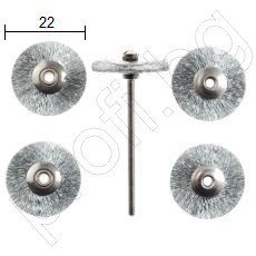 Четки стоманени Ø22 mm