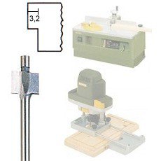 Фрезер за дърво 6,4mm