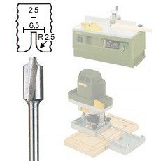 Фрезер за дърво 6,5/2,5mm