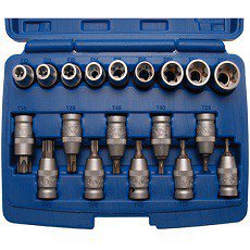 Комплект Torx и E-torx 1/2 19броя