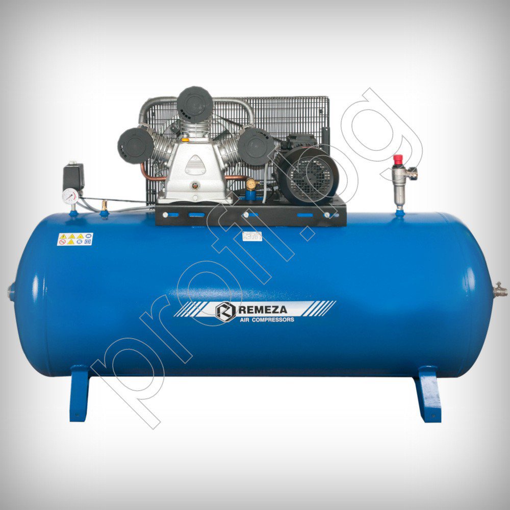 2Компресор бутален 500L 10Bar 950/800L/m ЛИЗИНГ