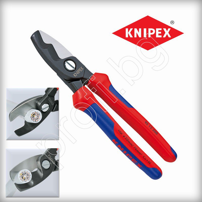Клещи за рязане на сноп от проводници до 70 mm²