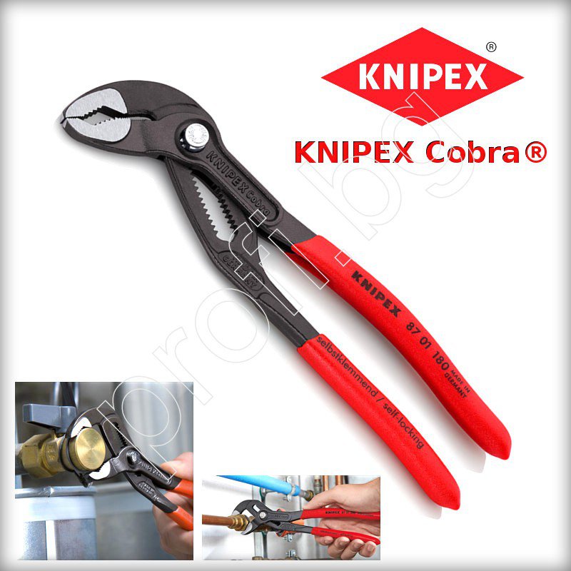 Клещи КОБРА раздвижни 1 1/2" 36mm KNIPEX GERMANY