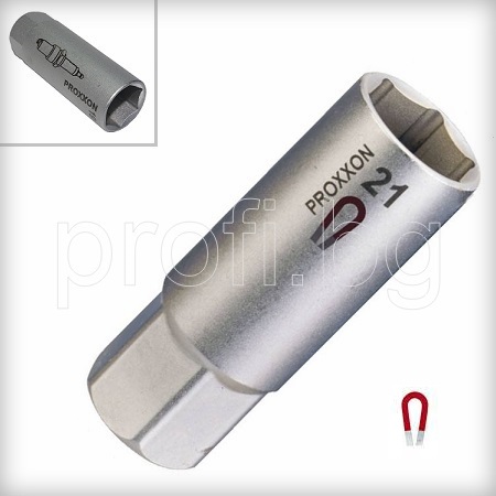 Вложка за свещи с магнит 1/2"-21mm L70mm