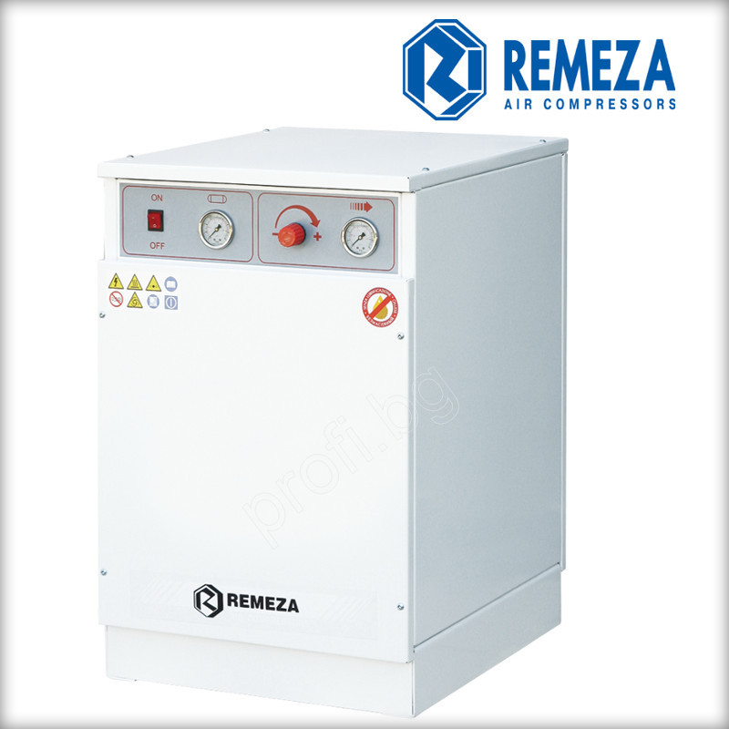 Компресор обезшумен безмаслен медицински 16L/8bar/110L/min