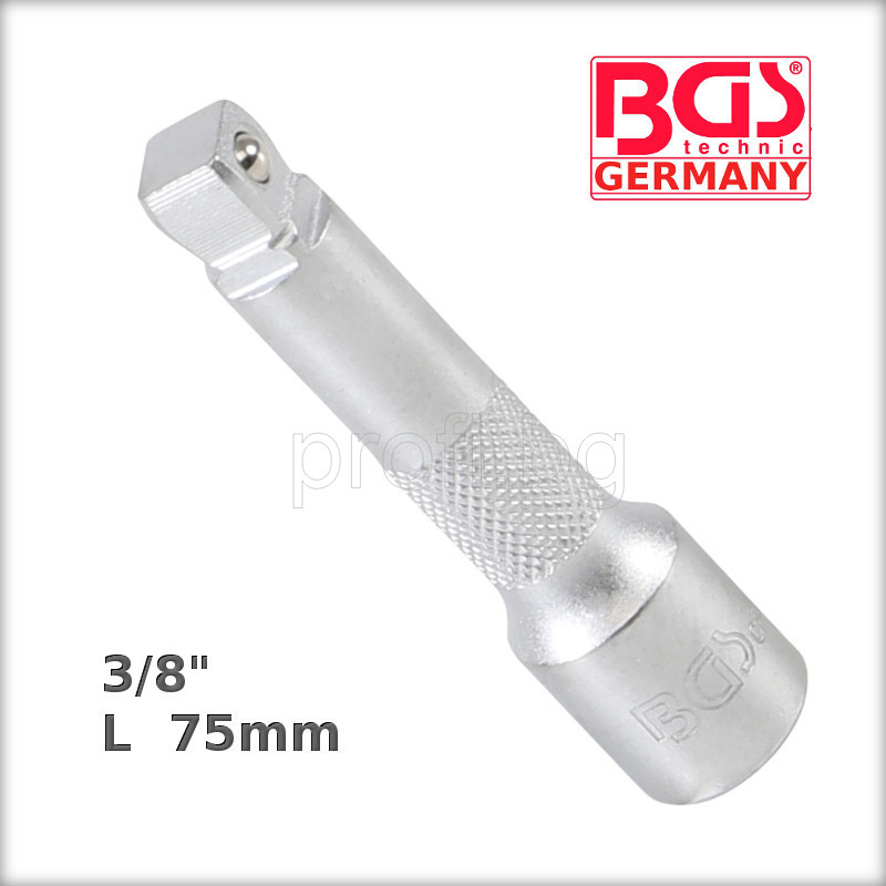 Удължител 3/8" - 75 mm сферичен