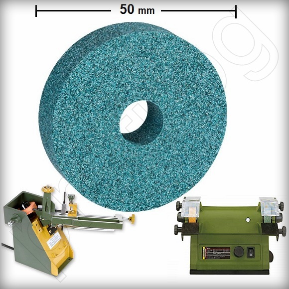 Диск абразивен Ø50×13мм силициев карбид-за шмиргел SP/E