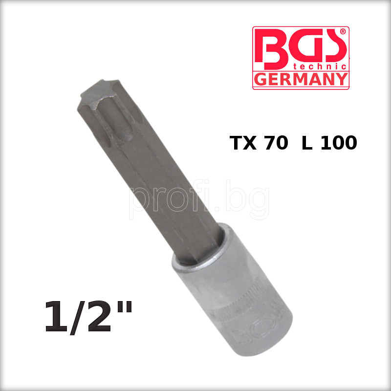 Вложка 1/2" TORX 70 L100