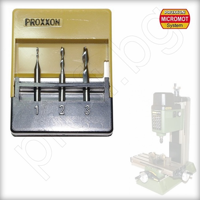 Комплект фрезери в удобна кутийка - 3 бр