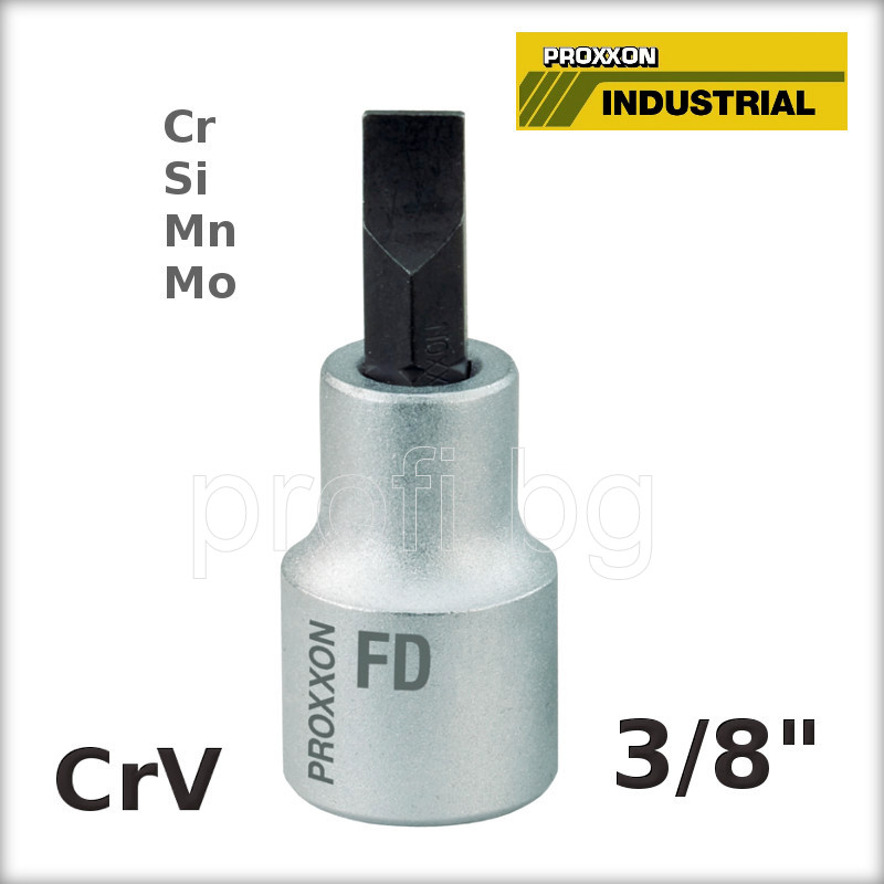 Вложка 3/8" с накрайник отвертка права Proxxon Industrial