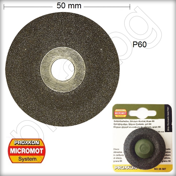 Диск абразивен силициев карбид Ø50мм Р60 за шлайф