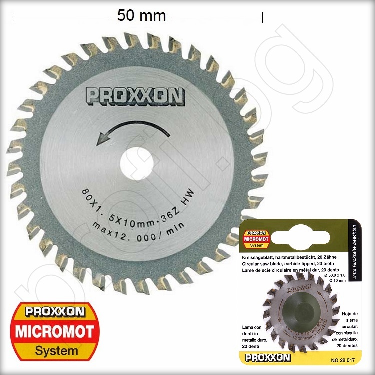 Диск за рязане с твърдосплавни пластини Ø50 мм 20 бр волфрамови зъби