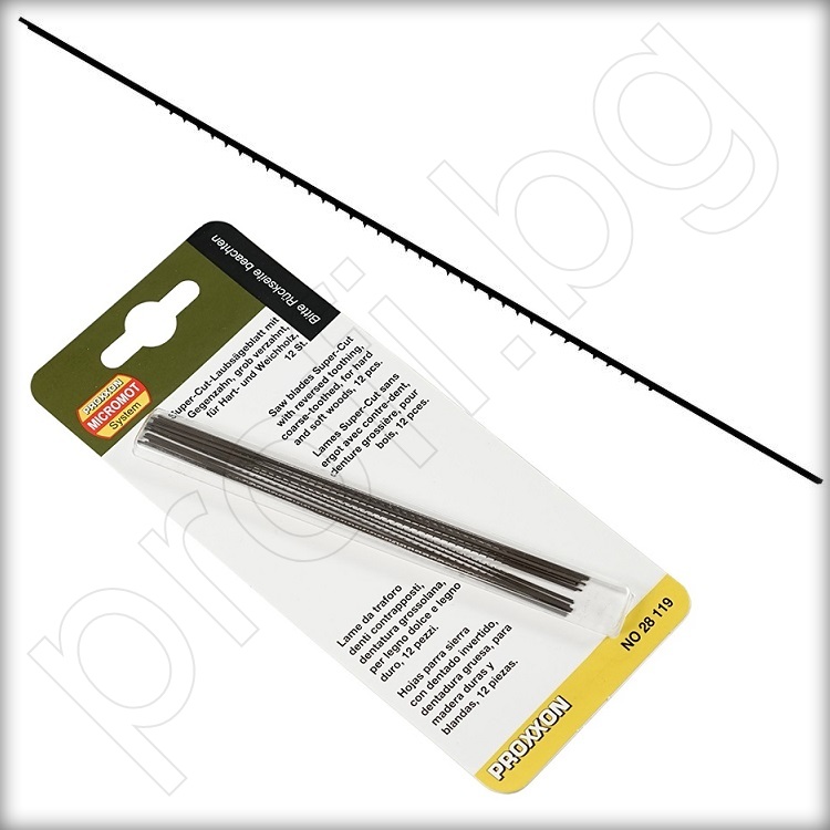 Нож за банциг 11TPI к-т 12бр.-дърво