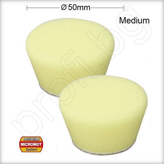 Полираща гъба 50х25mm Medium