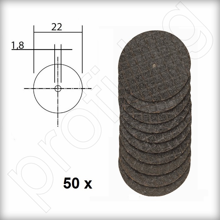 Диск за рязане Ø22×0,8 мм-50бр