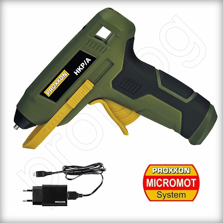 Пистолет акумулаторен за топло лепене HKP/A PROXXON
