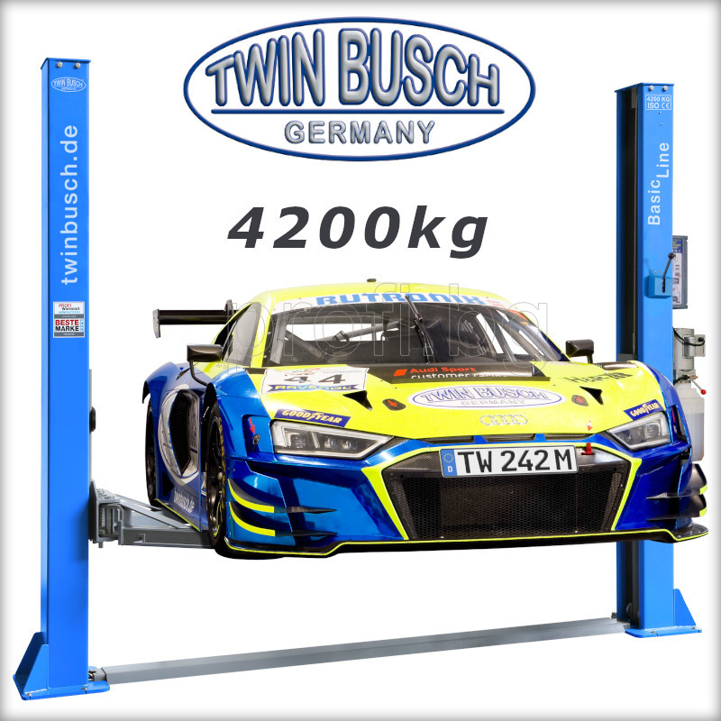 Подемник 4.2t двуколонен T.BUSCH GERMANY ТОП ЦЕНА: 5100.00 ЛИЗИНГ