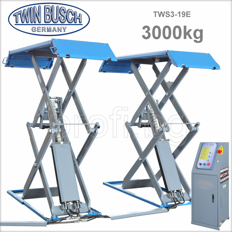 Подемник ножичен 3.0t TWIN BUSCH GERMANY
