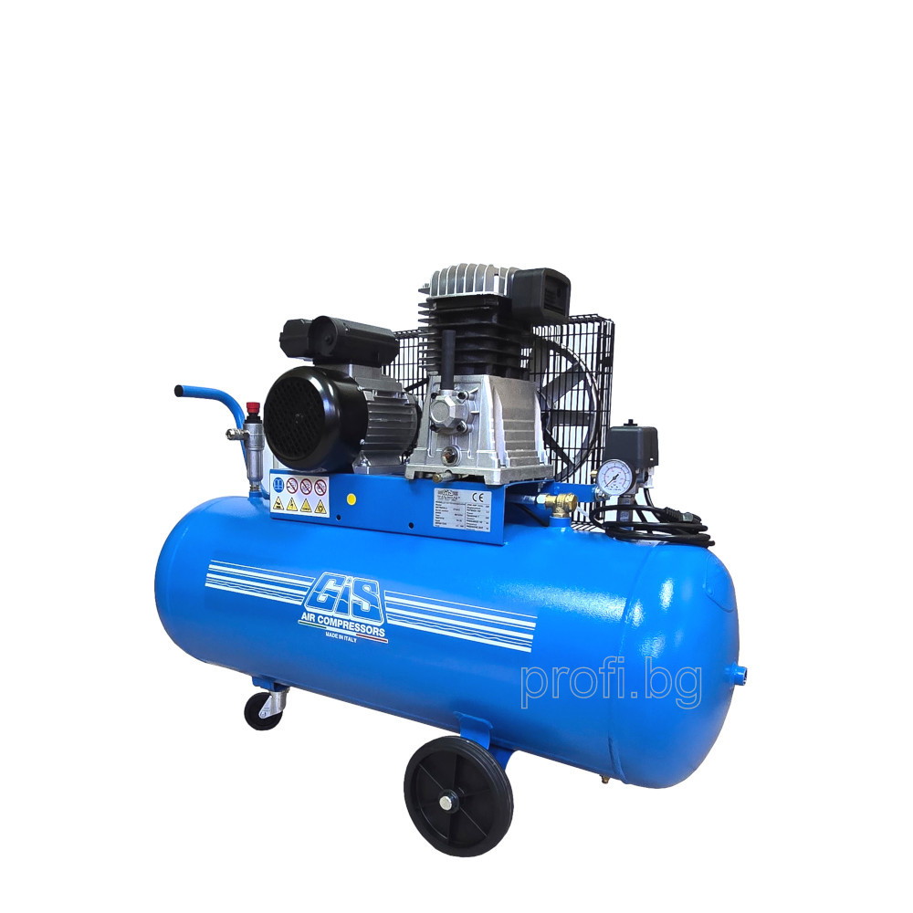 Компресор бутален 100L 330L/m GIS ITALY ЛИЗИНГ