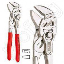 KNIPEX 8603180 ключ раздвижен гладки хромирани челюсти