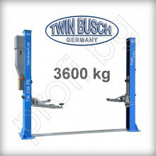Подемник 3,6t двуколонен електрохидравличен TWIN BUSCH GERMANY ТОП ЦЕНА. ЛИЗИНГ