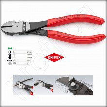 Клещи резачки усилени странични 160mm Knipex