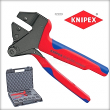Клещи кримпващи със сменяеми челюсти KNIPEX GERMANY