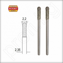 фрезер диамантен 2,2mm