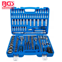 Инструменти 1/2″, 3/8" и 1/4" к-т 192 части BGS GERMANY